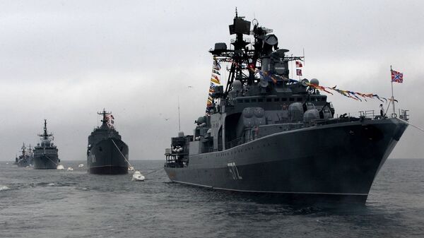 حضور ناوگان اقیانوس آرام روسیه در رزمایش دریایی هند - اسپوتنیک افغانستان  