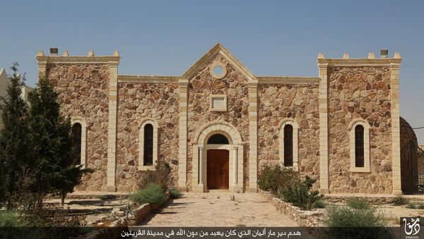 تخریب معبد در سوریه - اسپوتنیک افغانستان  