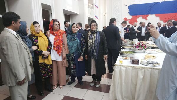 نگاره های از محفل تجلیل روز روسیه در کابل - اسپوتنیک افغانستان  