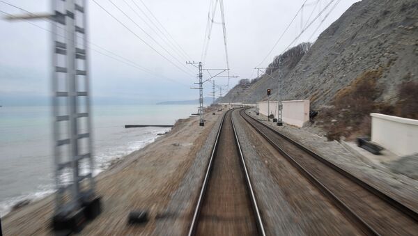 خارج‌شدن ریل حامل مواد نفتی از خط آهن در امریکا - اسپوتنیک افغانستان  