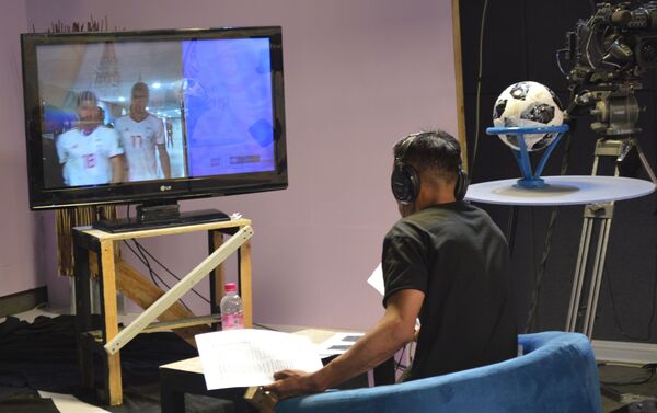 پشت صحنۀ پخش جام جهانی در افغانستان - اسپوتنیک افغانستان  