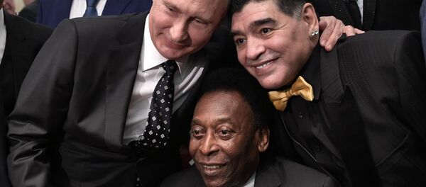 پوتین، پلی و مارادونا پوتین، پلی و مارادونا - اسپوتنیک افغانستان