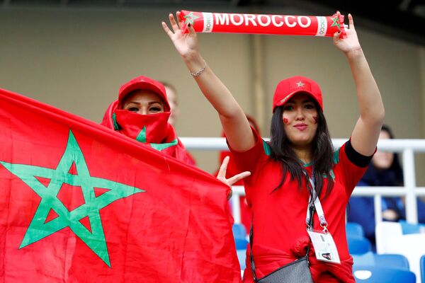 هواداران تیم ملی مراکش - اسپوتنیک افغانستان  