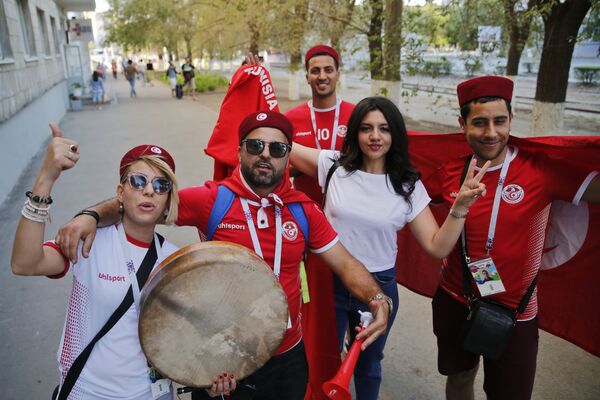 هواداران تیم ملی تونس - اسپوتنیک افغانستان  