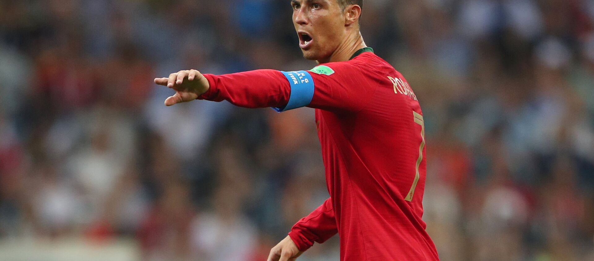 Portugal vs Spain - Fisht Stadium, Sochi, Russia - June 15, 2018 Portugal's Cristiano Ronaldo gestures  - اسپوتنیک افغانستان  , 1920, 10.06.2021