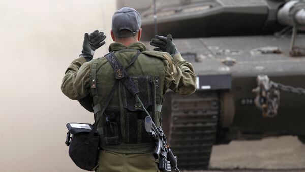 استقرار تانک‌های اسرائیلی در سرحد سوریه - اسپوتنیک افغانستان  