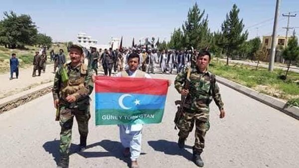 اعتراض کنندگان سرپل: کشور خودمختار به نام ترکستان می سازیم - اسپوتنیک افغانستان  