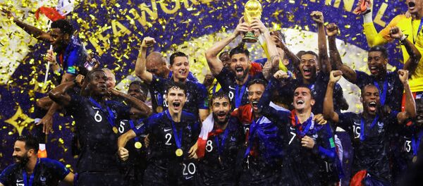 فرانسه قهرمان جام جهانی روسیه شد - اسپوتنیک افغانستان  