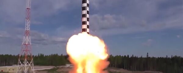 انتشار ویدیو آزمایشات راکت سنگین روسی سارمات - اسپوتنیک افغانستان  