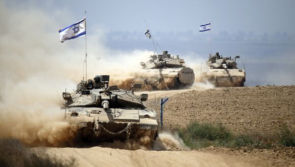 آمادگی اسرائيل برای حملات گسترده بر سکتور غزه - اسپوتنیک افغانستان  
