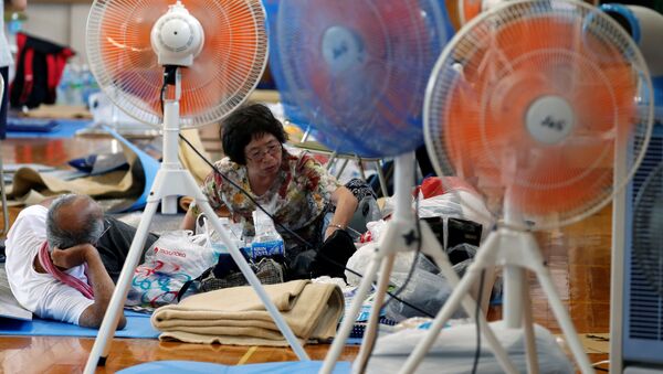گرمی هوا در جاپان جان ۱۳ تن را گرفت - اسپوتنیک افغانستان  