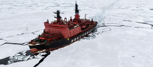 ساخت کشتی یخ شکن هسته ای در روسیه ساخت کشتی یخ شکن هسته ای در روسیه - اسپوتنیک افغانستان