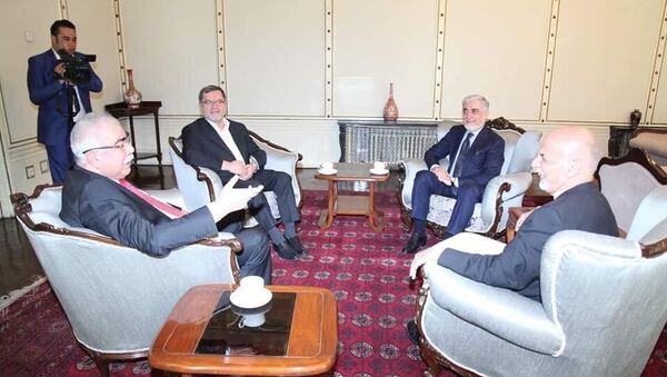 دیدار رئیس جمهور غنی با جنرال دوستم - اسپوتنیک افغانستان  