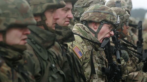 Польские и американские солдаты в Польше  - اسپوتنیک افغانستان  