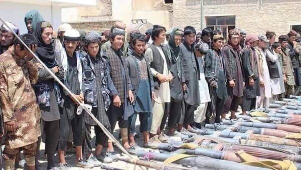 اعضای داعش تسلیم شده به نیروهای افغان در درزاب جوزجان - اسپوتنیک افغانستان  