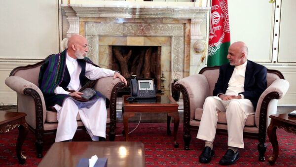 دیدارهای جداگانۀ اشرف غنی با بزرگان سیاسی در ارگ - اسپوتنیک افغانستان  