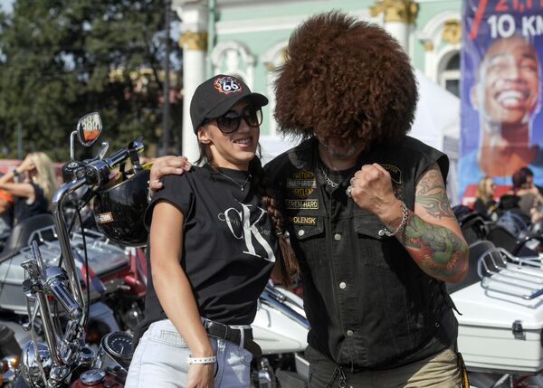 فستیوال موترسایکل «St.Petersburg Harley Days» - شهر سن پترزبورگ، روسیه - اسپوتنیک افغانستان  