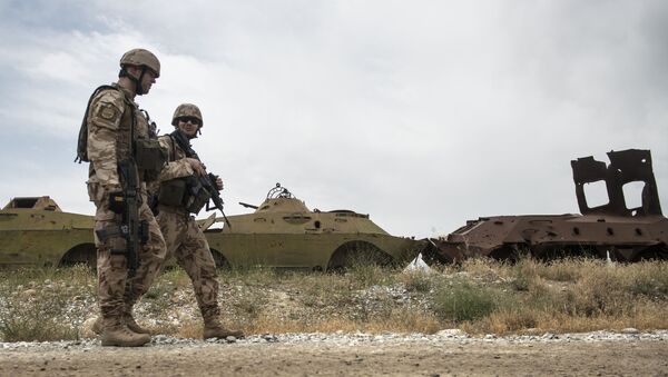 دیدار وزیر دفاع چک از نظامیان آنکشور در بگرام - اسپوتنیک افغانستان  