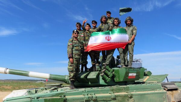 نظامیان ایرانی در پایگاه نظامی «آلابینو» حومه مسکو. - اسپوتنیک افغانستان  