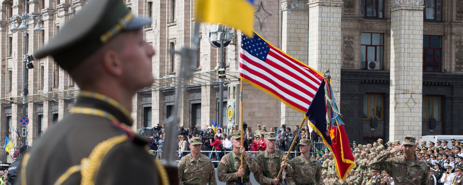 Военнослужащие стран НАТО на параде в честь Дня независимости в Киеве - اسپوتنیک افغانستان  , 1920, 06.12.2021