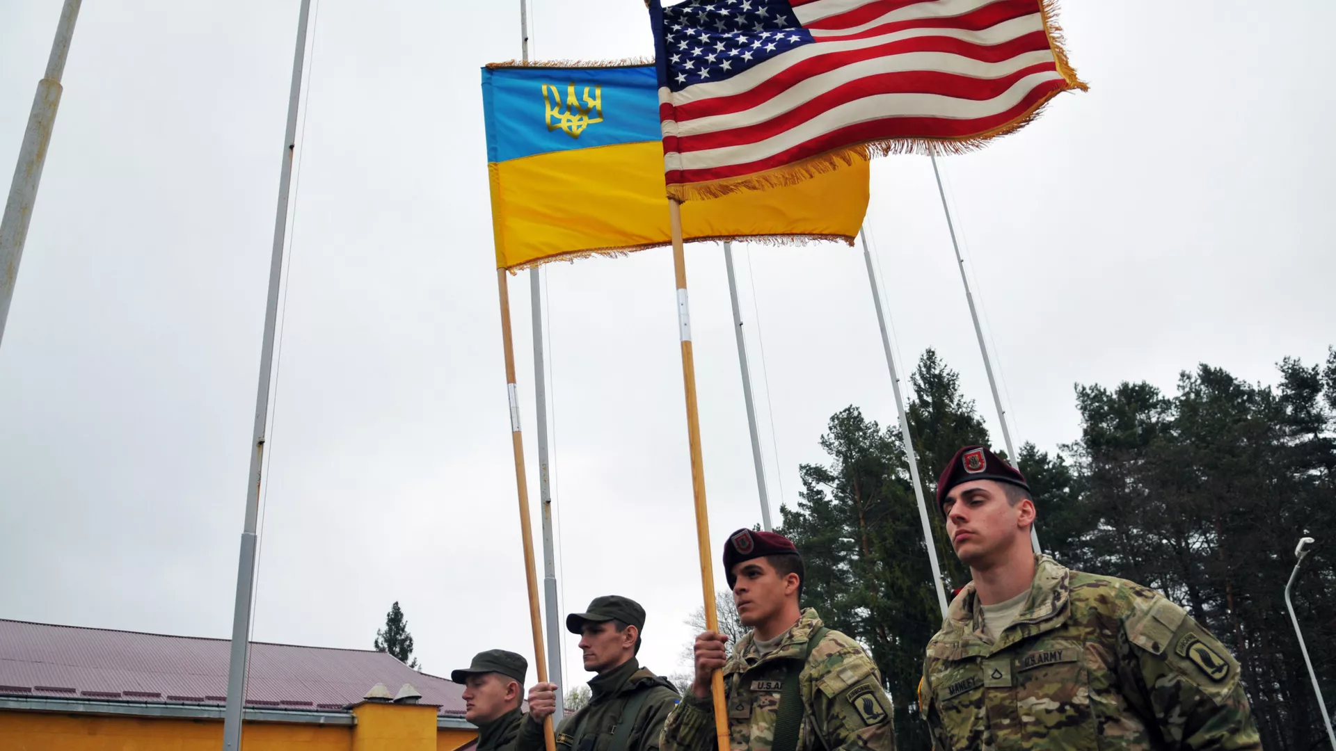 Американские военные инструкторы на Украине