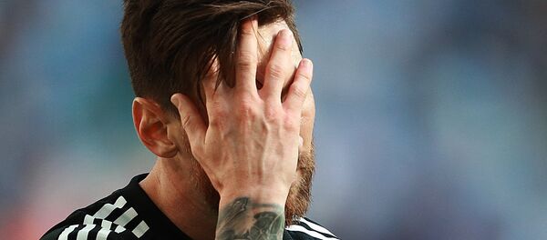 Lionel Messi, jugador de la selección argentina Lionel Messi, jugador de la selección argentina - اسپوتنیک افغانستان