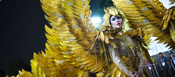 نمایش هنرمندان در مراسم افتتاح بازیهای آسیایی 2018 در اندونیزیا نمایش هنرمندان در مراسم افتتاح بازیهای آسیایی 2018 در اندونیزیا - اسپوتنیک افغانستان