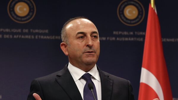 وزیر امور خارجه ترکیه گزارش  توافق کرد هابا روسیه در انتقال روستا ها تحت کنترول ارتش سوریه را رد کرد - اسپوتنیک افغانستان  