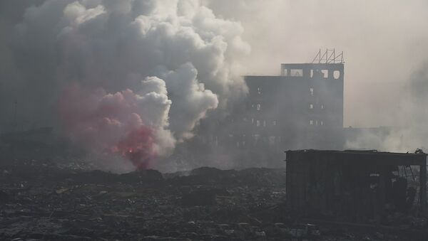 انفجار در کارخانه چین - اسپوتنیک افغانستان  