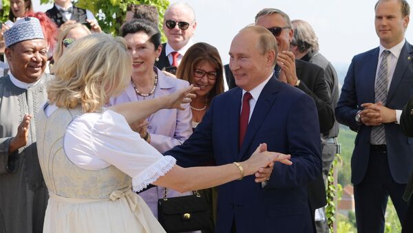جزئیات اشتراک پوتین در مراسم عروسی وزیر خارجه اتریش - اسپوتنیک افغانستان  