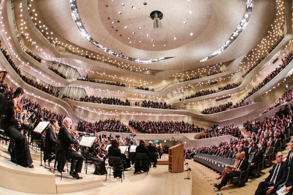 سالن کنسرت الب در هامبورگ آلمان - اسپوتنیک افغانستان  