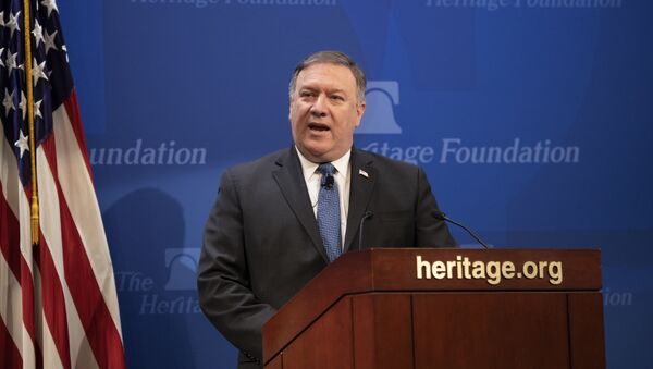 وزیر خارجه امریکا از هدف واشنگتن در ایران نام برد - اسپوتنیک افغانستان  