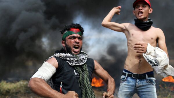 زخمی شدن دستکم ۱۸۰ فلسطینی در درگیری با نیروهای امنیتی اسرائیل - اسپوتنیک افغانستان  