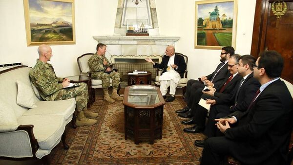 دیدار فرمانده جدید ناتو با رهبران حکومت وحدت ملی - اسپوتنیک افغانستان  