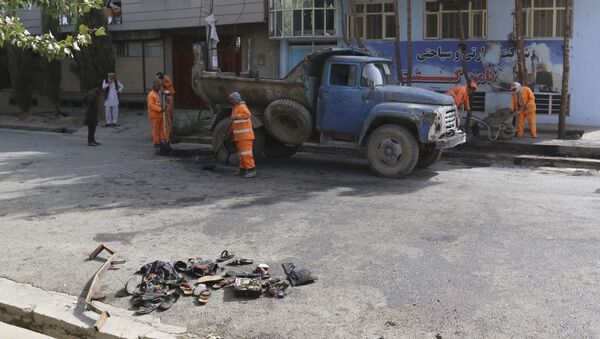 پیامدهای دو انفجار پی در پی در دشت برچی کابل - اسپوتنیک افغانستان  