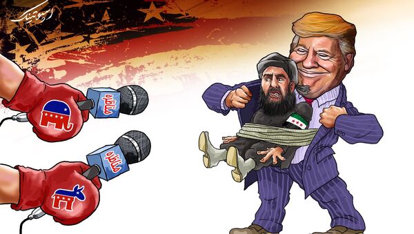 ترامپ از سوریه برای حل مشکلات سیاست داخلی امریکا استفاده می‌کند - اسپوتنیک افغانستان  