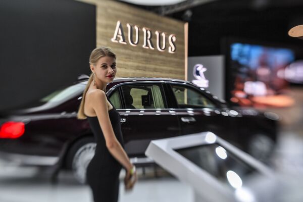 Aurus Senat، موتر جدید ساخت روسیه در نمایشگاه بین المللی موتر - مسکو - اسپوتنیک افغانستان  