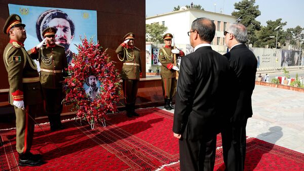 مقام‌های دولتی و رهبران جهادی از روز شهادت مسعود بزرگداشت کردند - اسپوتنیک افغانستان  