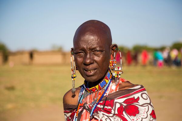 زنی از قبیله « ماسایی» کنیا - اسپوتنیک افغانستان  
