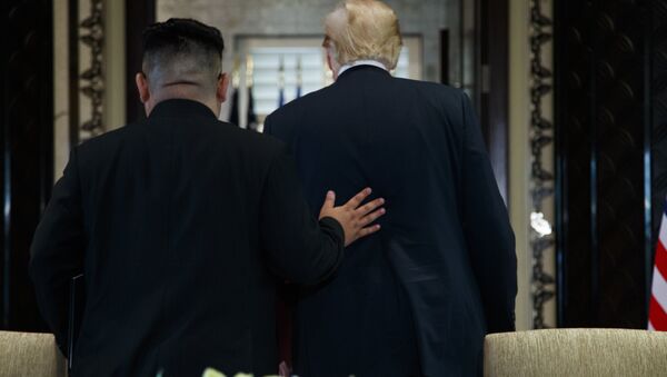 تشکری  ترامپ از رهبری کوریای شمالی - اسپوتنیک افغانستان  