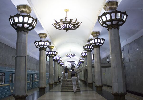متروی تاشکند، پایتخت ازبکستان - اسپوتنیک افغانستان  