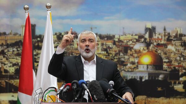 Глава политбюро палестинского исламистского движения ХАМАС Исмаил Хания - اسپوتنیک افغانستان  