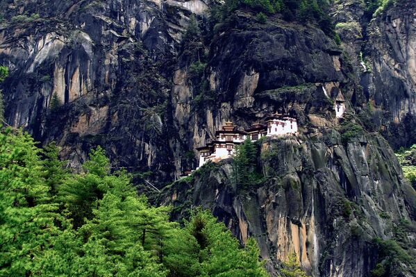 صومعه «آشیانه ببر» در بوتان - اسپوتنیک افغانستان  