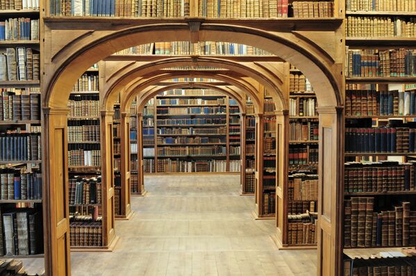 کتابخانه علمی «Upper Lusatia» - شهر گرلیتز، آلمان - اسپوتنیک افغانستان  