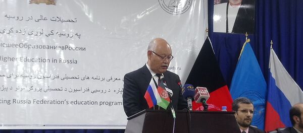 برگزاری محفل معرفی برنامه های تحصیلی فدراسیون روسیه برای دانشجویان افغانستان برگزاری محفل معرفی برنامه های تحصیلی فدراسیون روسیه برای دانشجویان افغانستان - اسپوتنیک افغانستان