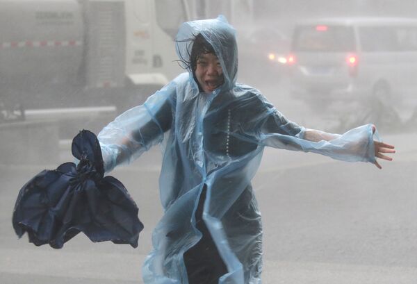 طوفان شدید «مانگخوت» - چین - اسپوتنیک افغانستان  