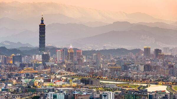 Панорама Тайбэя в Тайвани - اسپوتنیک افغانستان  