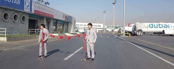 افتتاح دهلیز هوایی افغانستان با اتحادیه اروپا؛ نخستین محموله صادر شد افتتاح دهلیز هوایی افغانستان با اتحادیه اروپا؛ نخستین محموله صادر شد - اسپوتنیک افغانستان