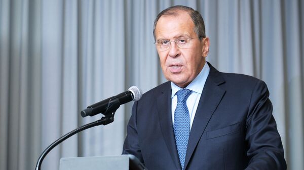سرگئی لاوروف وزیر خارجه روسیه  - اسپوتنیک افغانستان  