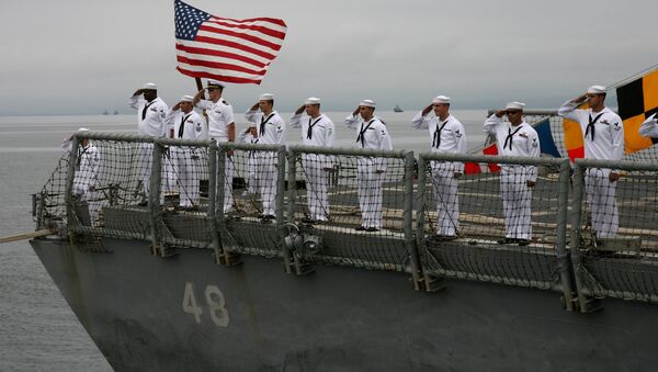 نیروی دریایی امریکا با کشتی نامرئی مجهز شد + ویدیو - اسپوتنیک افغانستان  